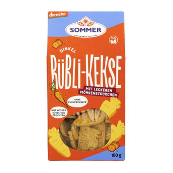 Produktfoto zu Dinkel Rübli Kekse