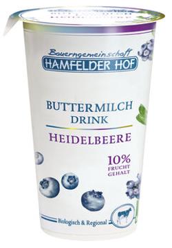 Buttermilchdrink Heidelbeere 250g