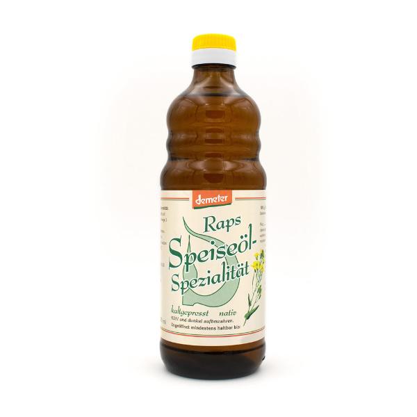 Produktfoto zu Rapsspeiseöl Spezialität 500 ml