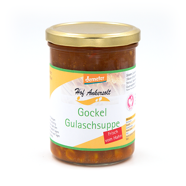 Produktfoto zu Gockel Gulaschsuppe