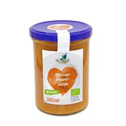 Möhren-Ingwer Suppe 380ml (vegan)