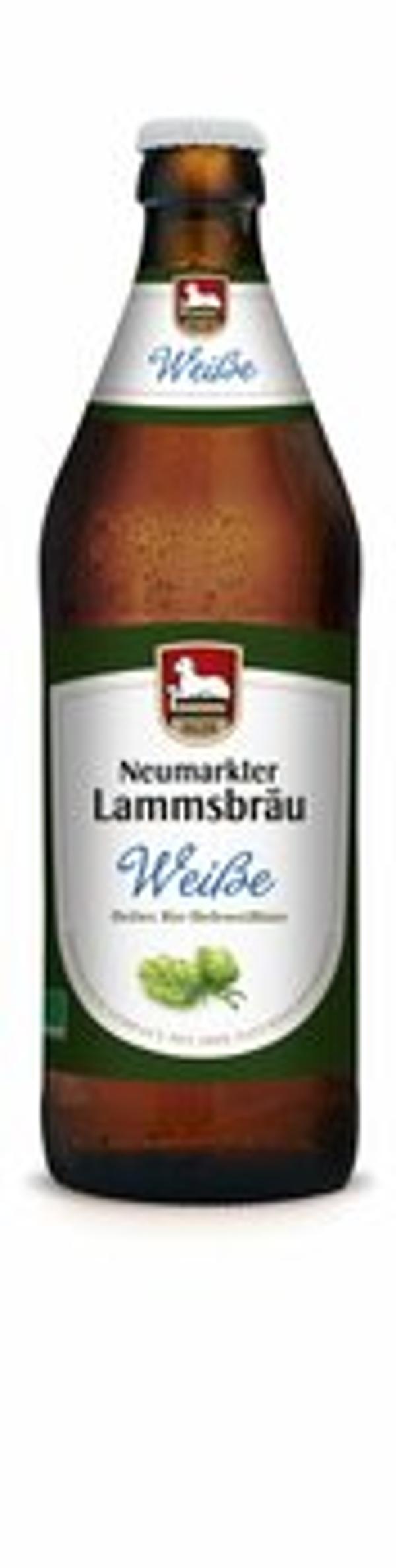 Produktfoto zu Kiste Lammsbräu Weisse (10 x 0,5l)