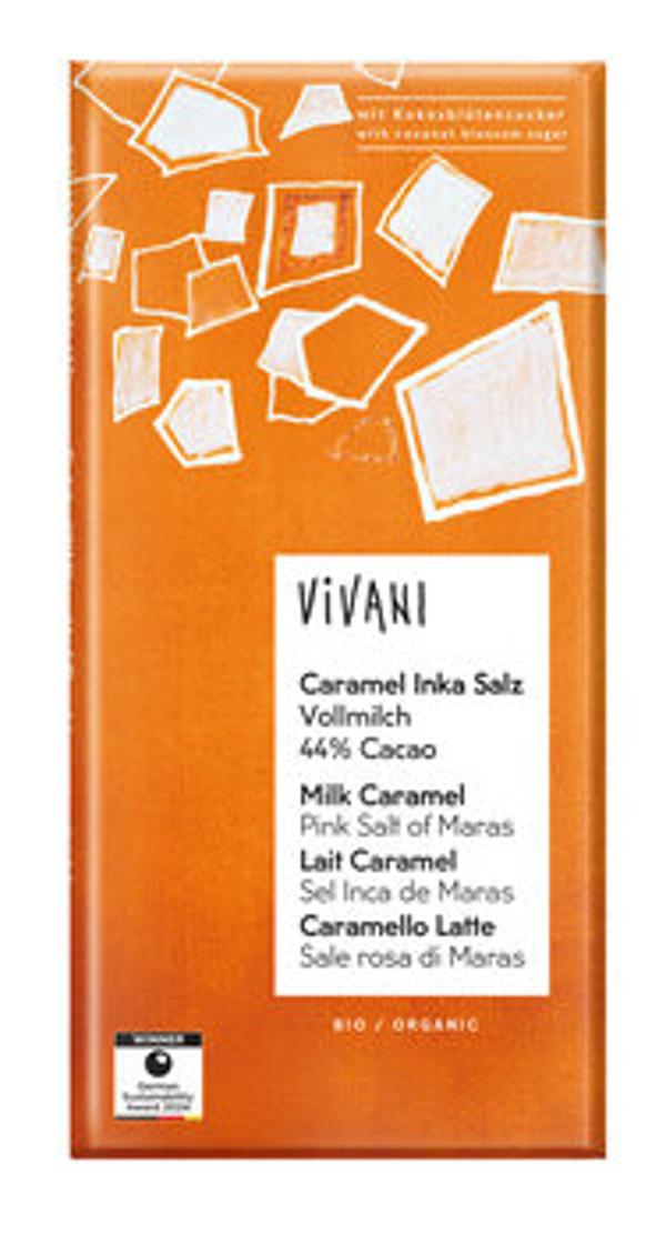 Produktfoto zu Caramel Inka Salz Schokolade