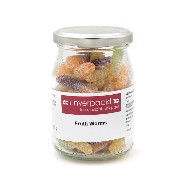 Produktfoto zu Frutti Worms im Pfandglas 150g