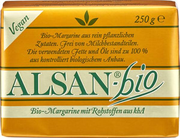 Produktfoto zu Pflanzenmargarine Alsan 250g