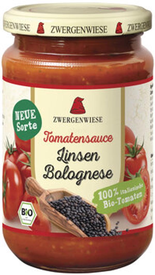 Produktfoto zu Tomatensauce Linsen Bolognese