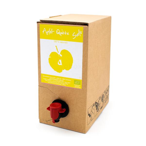 Produktfoto zu Apfel Quitte Saft 3L