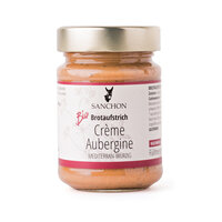 BA Brotaufstrich Crème Aubergine, 190 g, SANCHON, bio