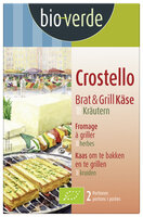 Crostello mit mediterranen Kräutern, Brat- und Grillkäse 2 x 100 g
