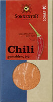 Chili gemahlen, Packung
