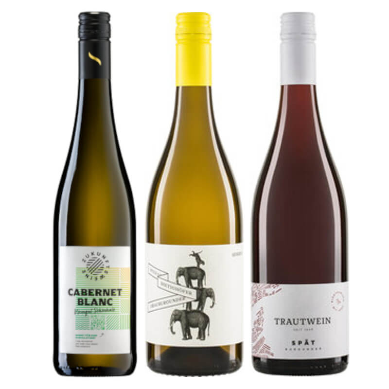 Weinpaket Deutsche Demeterweine 3*0,75l