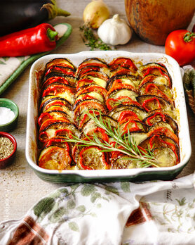 Ratatouille-Gratin