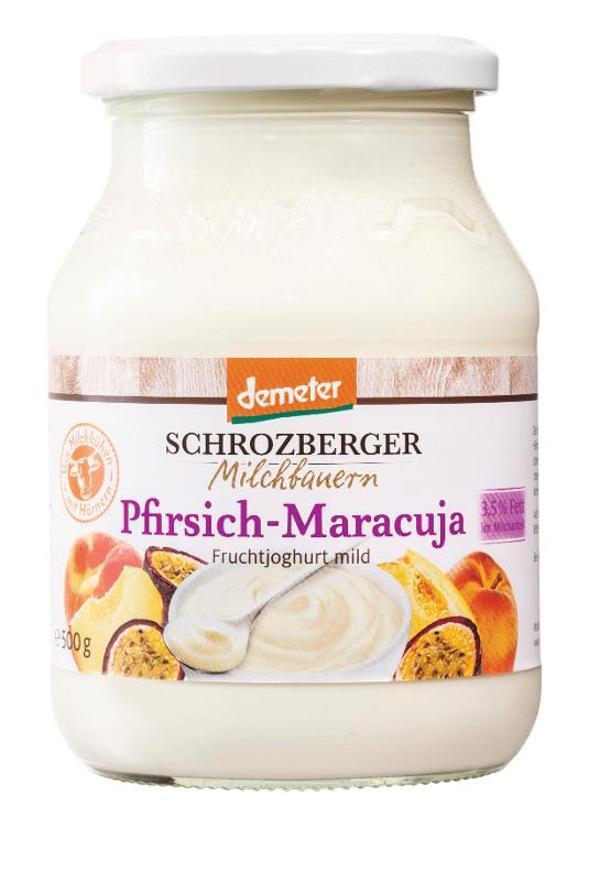 Produktfoto zu Joghurt Pfirsich-Maracuja