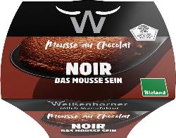 Mousse au chocolat noir