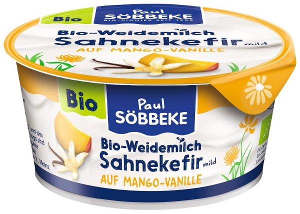 Produktfoto zu Sahne-Kefir Mango-Vanille