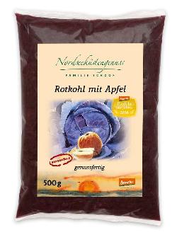 Rotkohl mit Apfel Demeter 500g