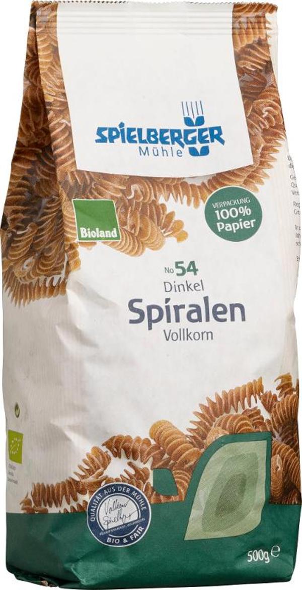 Produktfoto zu Dinkel-Vollkorn-Spiralen 500g