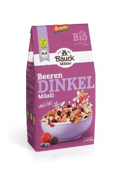 Kiste Dinkelmüzli Beerenzart 8*425g