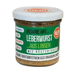 Leberwurst vegan mit Röstzwiebeln 140g