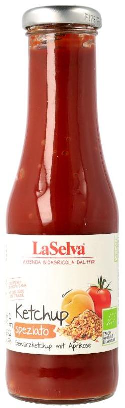 Ketchup speziato mit Aprikose 340g