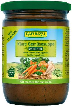 Klare Suppe ohne Hefe 300g im Glas