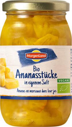 Ananasstücke 350g im Glas