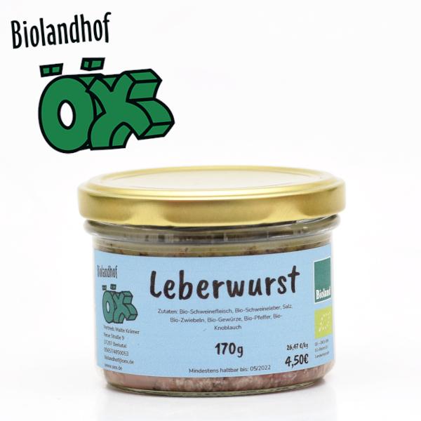 Produktfoto zu Grobe Leberwurst im Glas