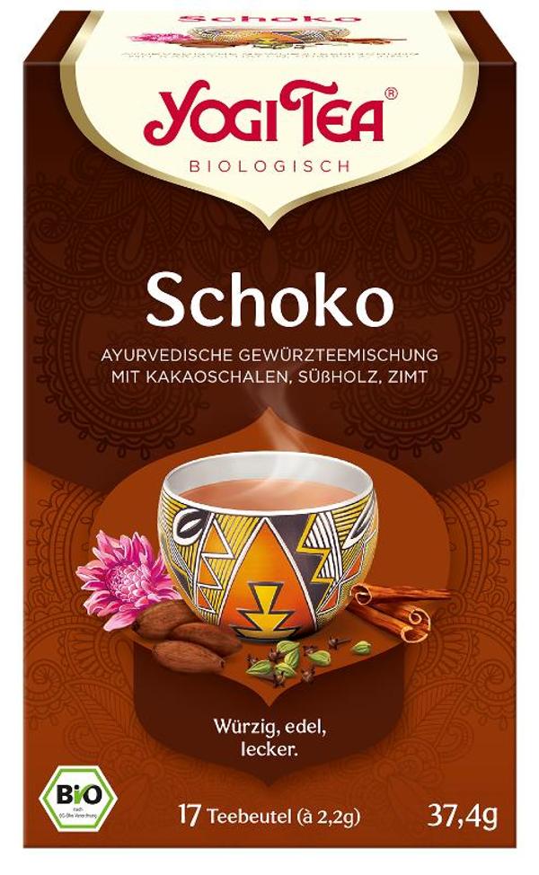 Produktfoto zu Yogi Tee Schoko 17 Teebeutel