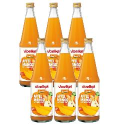 Kiste Apfel-Mangosaft 6*0,7l von Voelkel