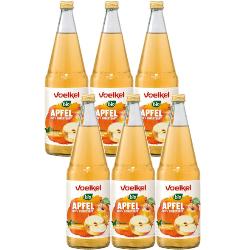 Kiste Apfelsaft klar 6*1l