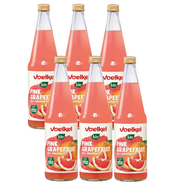 Produktfoto zu Kiste Grapefruitsaft Pink 6*0,7l