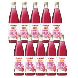 Kiste Eistee Himbeer & Hibiskus mit 10*0,5l