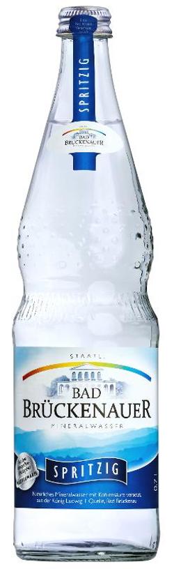 Mineralwasser spritzig 0,7l Bad Brückenauer