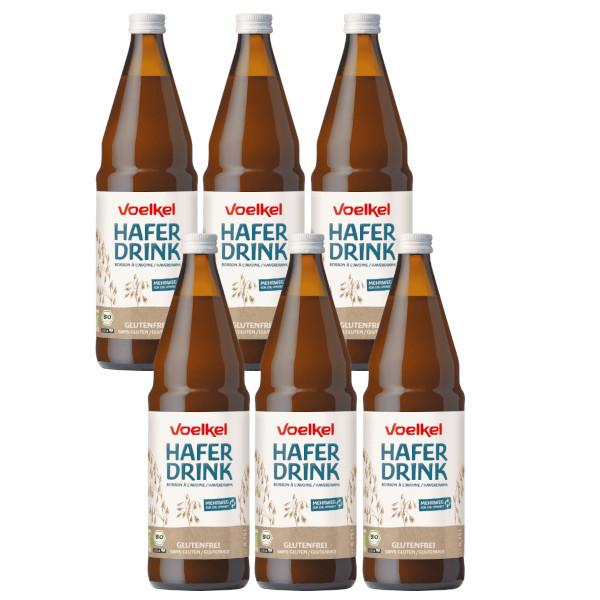 Produktfoto zu Kiste Haferdrink glutenfrei 6*0,75l