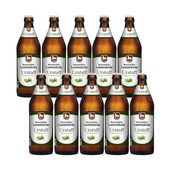 Produktfoto zu Kiste Lammsbräu Urstoff 10*0,5l