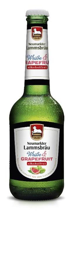 Kiste Lammsbräu alkoholfreie Weiße & Grapefruit 10*0,33l
