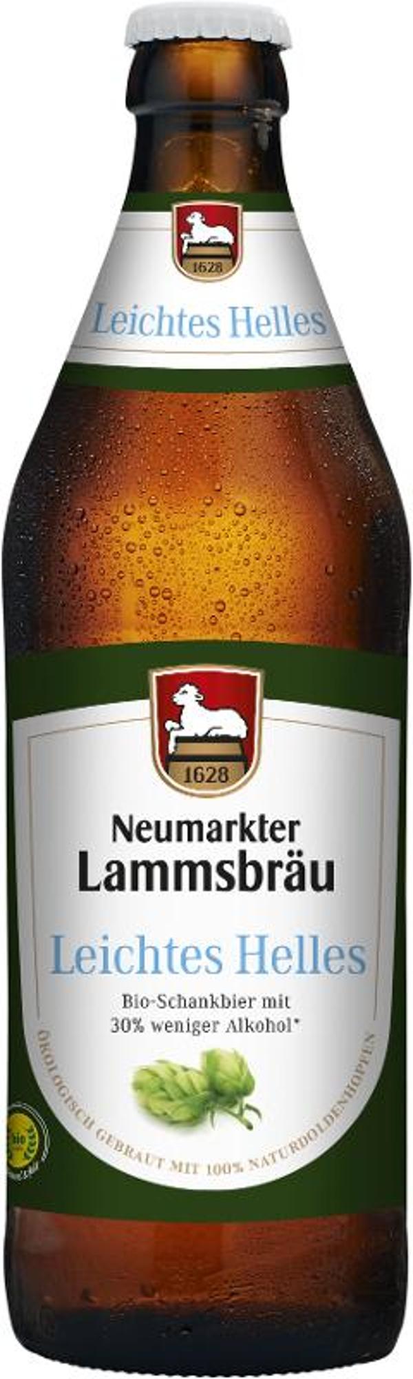 Produktfoto zu Kiste Lammsbräu Leichtes Helles 10*0,5l