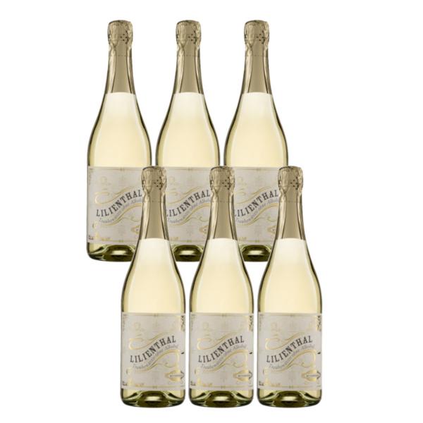 Produktfoto zu Lilienthal Traubensecco alkoholfrei 6*0,75l KISTE