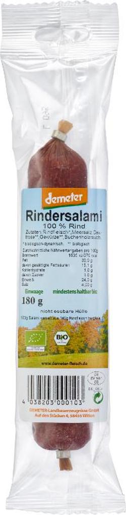 Rindersalami Demeter