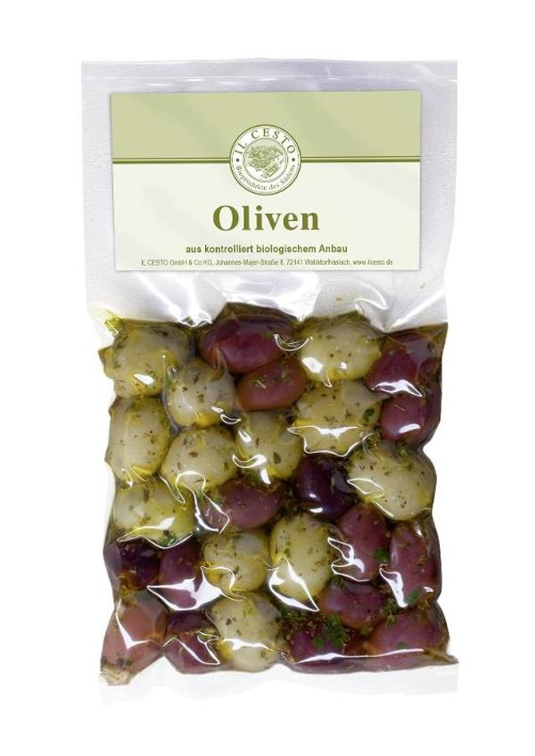 Produktfoto zu Oliven Mix schwarz & grün