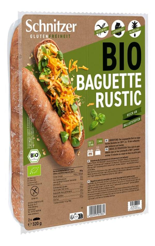 Produktfoto zu Aufback-Baguette Rustic 320g glutenfrei