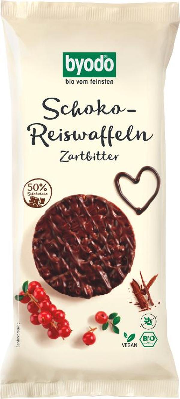 Produktfoto zu Reiswaffeln mit Zartbitterschokolade 65g