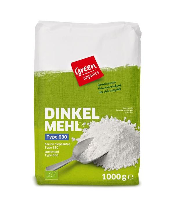 Produktfoto zu Dinkelmehl GREEN Type 630 1kg