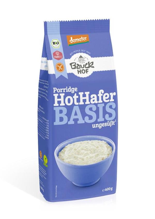 Produktfoto zu Frühstücksbrei Hot Hafer Basis natur 400g glutenfrei
