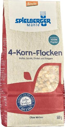 Karton Vier-Korn-Flocken 6*500g