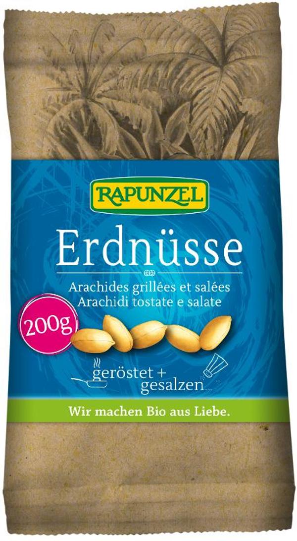 Produktfoto zu Erdnüsse geröstet & gesalzen 200g