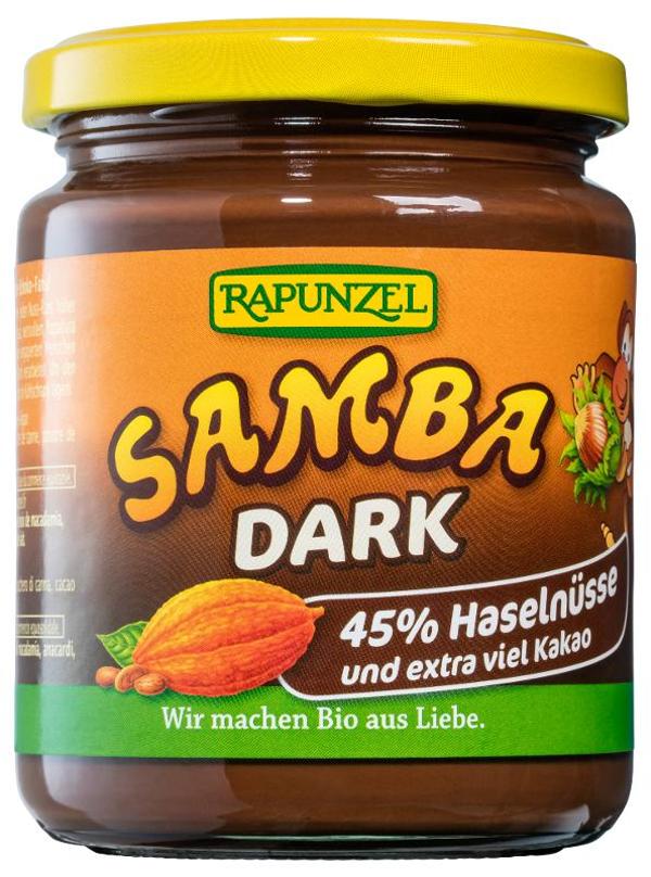 Produktfoto zu Samba Dark Haselnuss-Schoko 250g