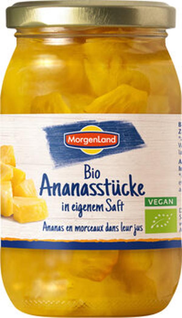 Produktfoto zu Ananasstücke 350g im Glas
