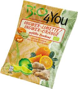 Ingwer-Limette _ Ingwer-Orange Bonbons 75g
