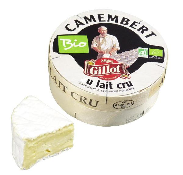 Produktfoto zu Camembert Gillot au lait cru